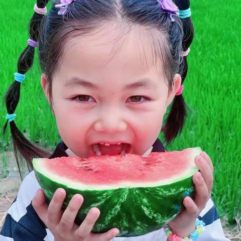 农村的夏天很快乐呀