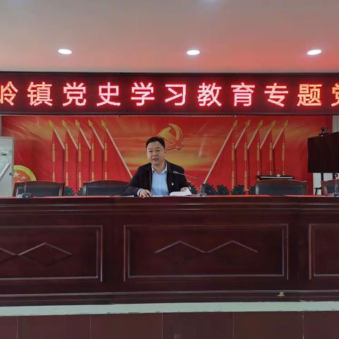 党旗在基层一线高高飘扬|麦岭镇机关党支部开展5月份主题党日活动
