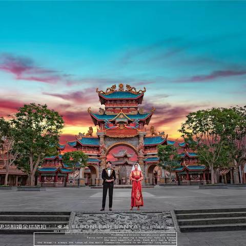 网红打卡地海花岛婚纱照场景参考图（客服V信hkan668)）