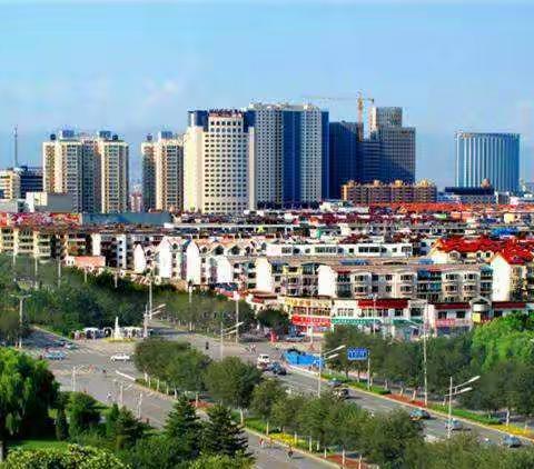 区分行杨福俊总经理和刘俊兵科长现场指导包头分行网点标准化建设工作