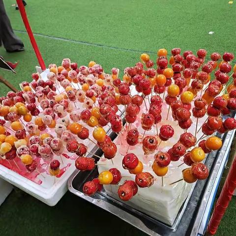 美“食”每刻 美好“食”光--鱼塘中心幼儿园“逛庙会 迎新年”活动