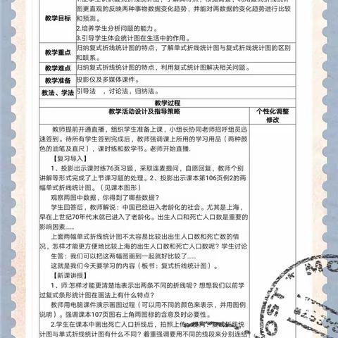 暂别学校，却不暂停学习---五年级数学组第十八周每周一课