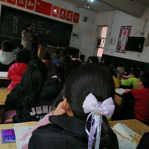 新乐市长寿学区岗头小学教研活动