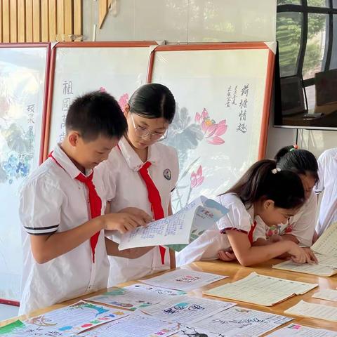 逐梦年华，妙笔生花——六年级组暑假优质作业展示