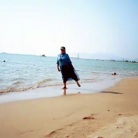 崖州湾一一美丽海湾 美丽印记