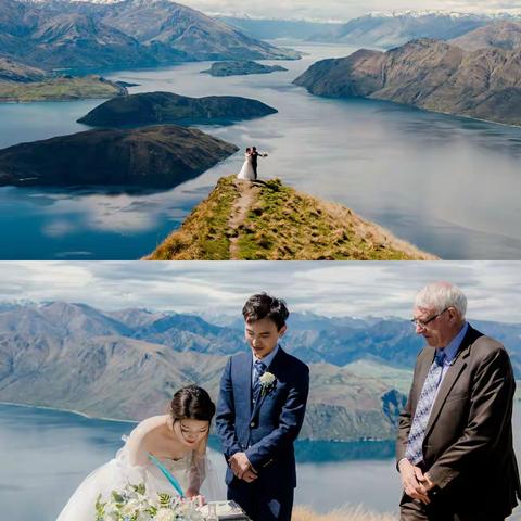 真太快乐了!!两个人的旅行结婚·新西兰婚礼