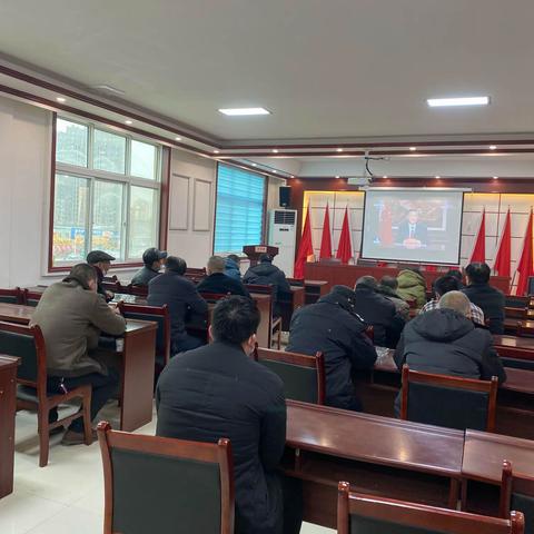 沙澧街道何王庄村元月份主题党日纪实活动