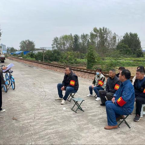 沙澧街道何王庄村十月份主题党日纪实活动