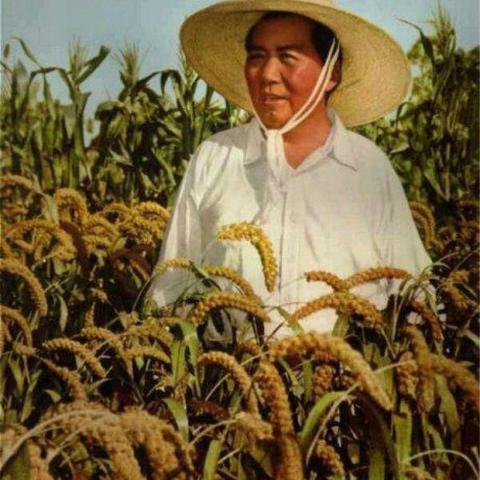 毛泽东率领我们建设新中国，作者：刘晓平，歌曲：我们走在大路上