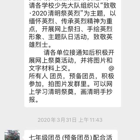 纪念英烈，缅怀先辈--底张乡中清明节祭奠活动