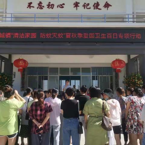 屯城镇开展“清洁家园 防蚊灭蚊”夏秋季爱国卫生百日专项行动
