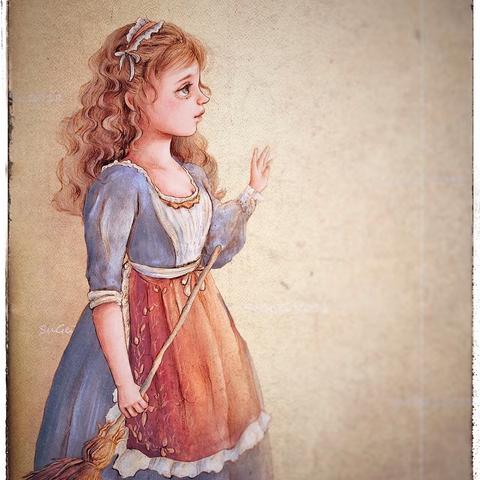 兴国五小三年级二班雒锡航 格林童话之灰姑娘