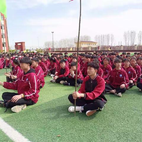 鏖战百日，决胜中考——柳月湾中学2021年中考百日誓师大会