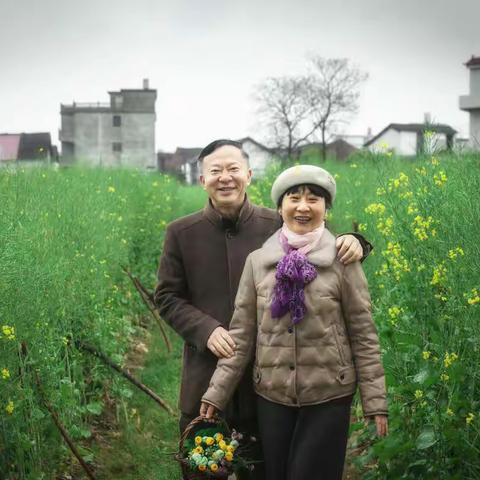 耒阳市渠塘村油菜花基地踏青