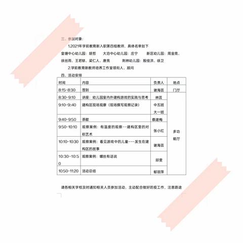 读万卷书，行万里路--丹阳市学前教育新教师第四组“建构区”研讨活动