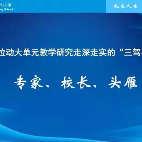 聚焦大单元，落实新课标——山东省义务教育大单元教学研讨会龙家圈街道峪子小学学习纪实