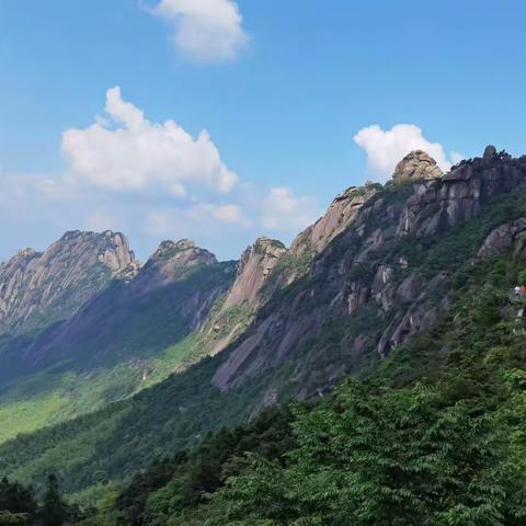 天梯峰穿越☞☞灵山风景名胜区