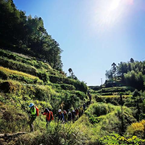 踏着秋风去登高——大田石笋尖
