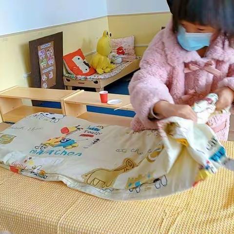 九龙湖幼儿园大班组观察记录—睡房