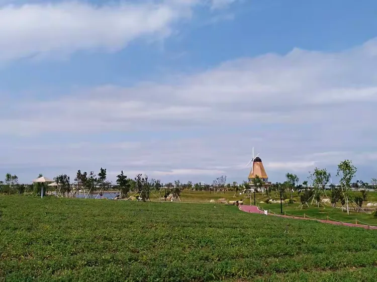 盘锦辽滨含章湖度假区玉露花语一日游二0一八年八月二十九日
