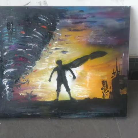 风暴下的男孩The boy under the storm