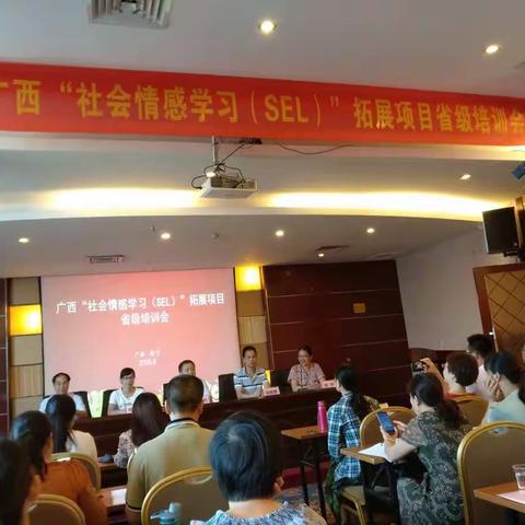 广西“社会情感学习（SEL）”拓展项目省级培训会掠影！