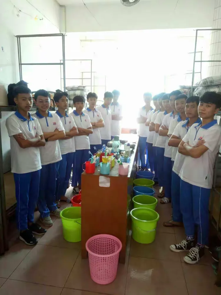 电海中学星级文明宿舍