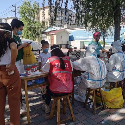 【宁安街道社工站】乐馨社工组建志愿者队伍助力核酸检测工作