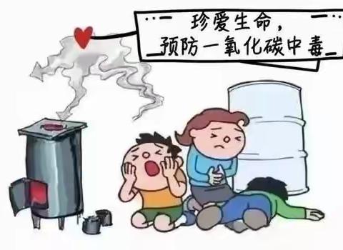 通渭县第六幼儿园防范一氧化碳中毒明白卡