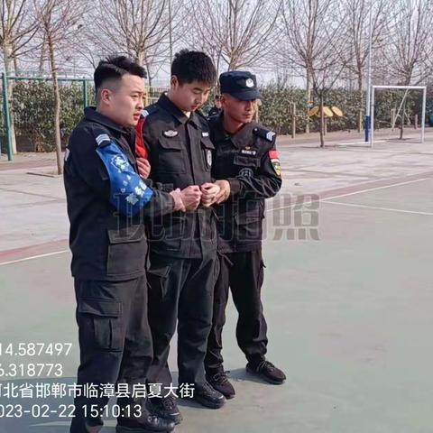 春训聚警心-–临漳县公安局组织开展春季大练兵活动（三）