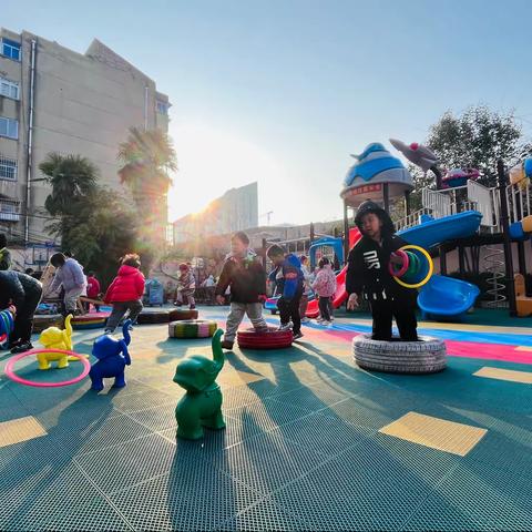 我们和彩虹有个约会🌈—泉山区慈爱幼儿园中一班