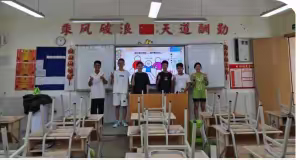 学前大扫除—班级团结向前进！