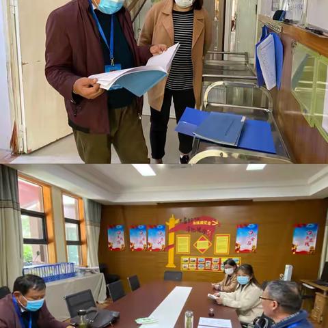 迎检查，促成长----记区督学、江浦街道双检查