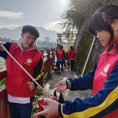 河小青放生志愿活动