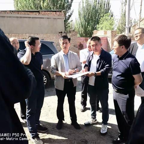 张文智在临河区调研包银高铁项目