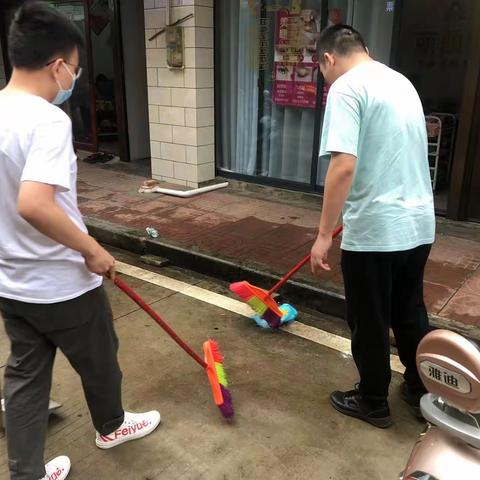 临高县检察院开展环境综合整治活动