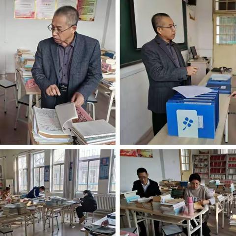 立足常规抓教学  深入检查促提升——岞山教管办统一组织各小学进行常规检查活动