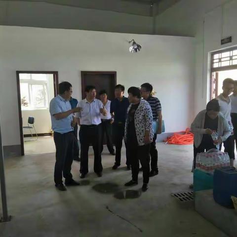 市整改办来永核查污水处理二期运营及中水利用