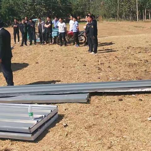 渔沃街道办事处进一步加大土地违法治理力度