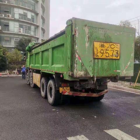 【仰义中队】开展建筑垃圾非法处置专项整治