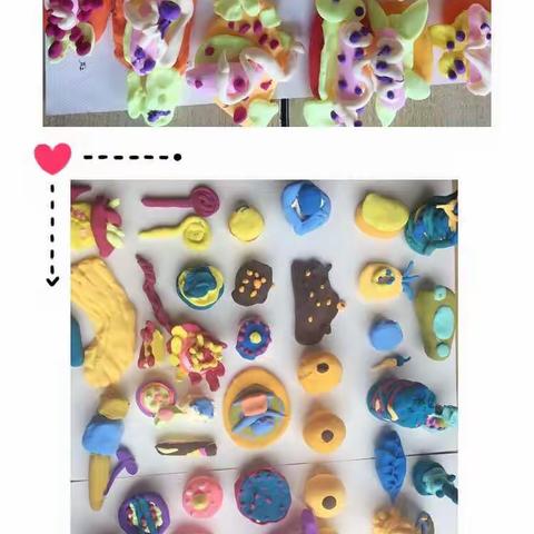 【温泉中心校范石滩幼儿园】泥工系列活动之4——可口的美食