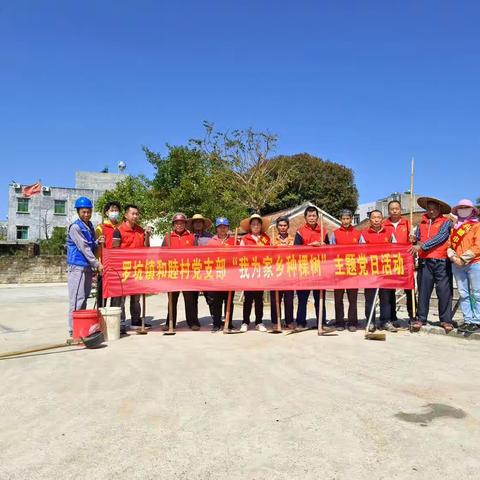 春风佛暖催新绿   植树造林正当时