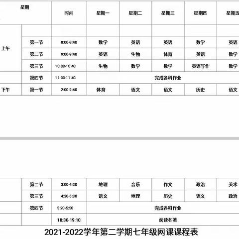 "线上教学助花开，居家学习盼疫散”——山货中心学校初中部“停课不停学”线上教学活动