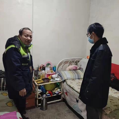 曙光街道检查地下空间疫情防控工作