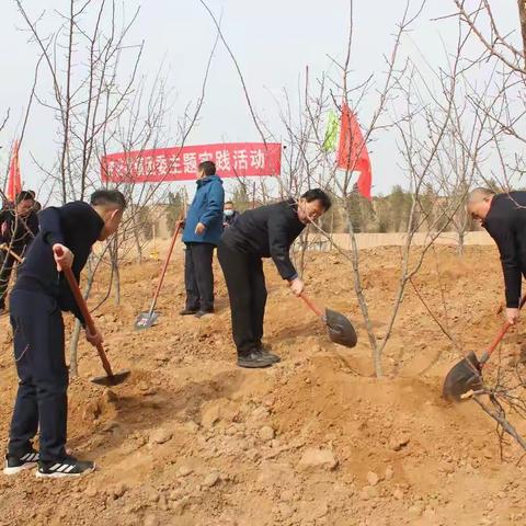 春风催新绿   植树正当时