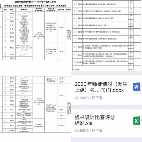 正值七月收获季，教学练兵方兴时——合肥市裕溪路学校开展教师教学基本功竞赛活动