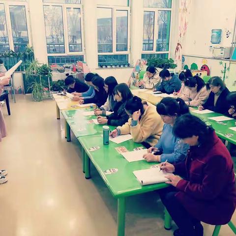 聆听华夏之声·书写汉字之美——龙口镇幼儿园开展教师汉字听写大赛活动