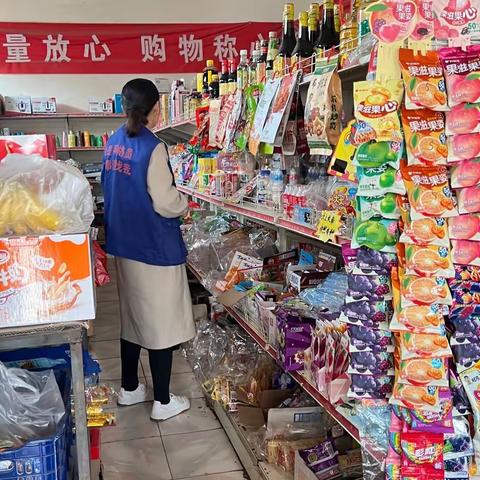 守护食品安全，网格员在行动