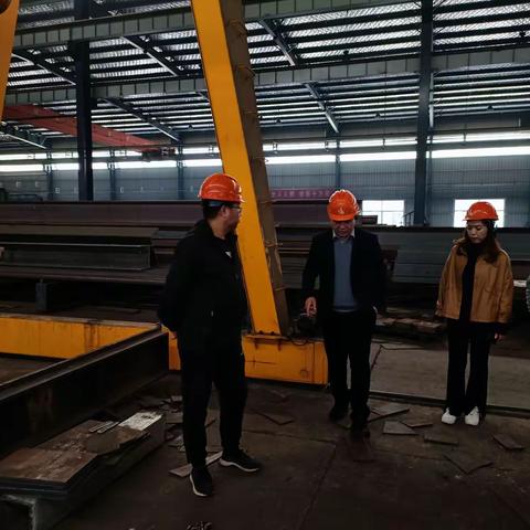 咸阳市人社局工伤科领导一行来武调查企业申报工伤事宜