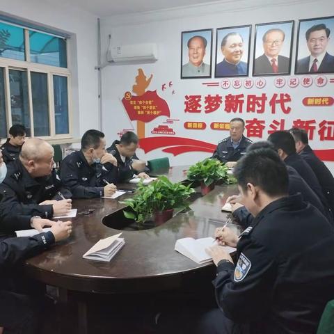 丛台三大队迅速落实支队会议精神